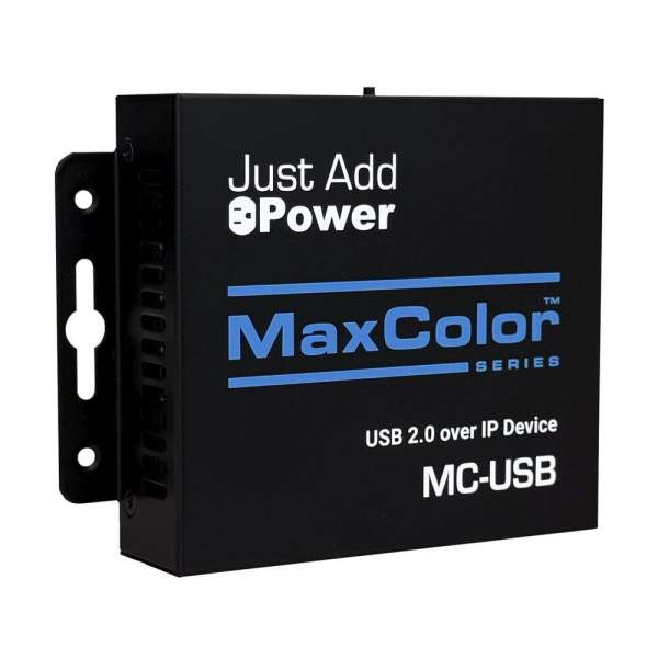 Just Add Power - MaxColor™ USB 2.0 over IP Encoder/Decoder Gerät
