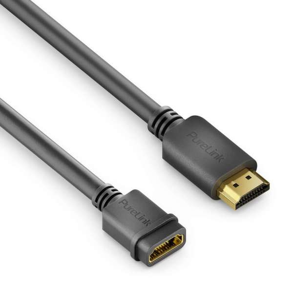 mediahub2 - ICS-kompatibles HDMI F/M Verbindungskabel - 0,50m