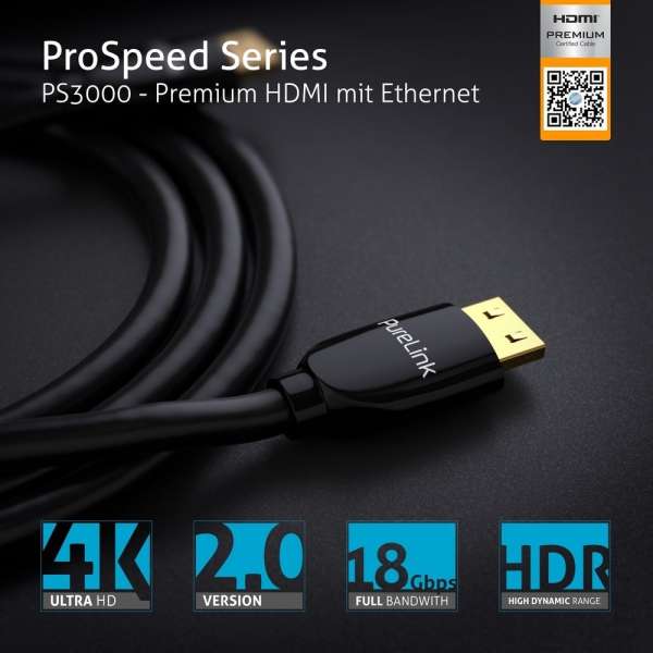 HDMI Kabel - ProSpeed Serie 3,00m