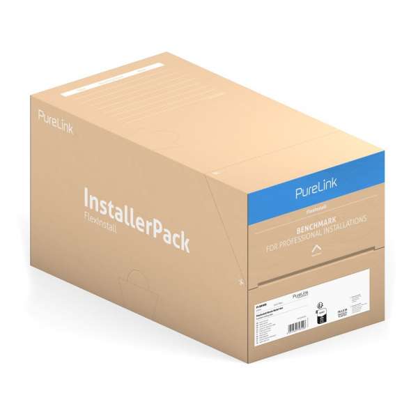 FlexInstall USB-A auf USB-B Kabel USB 3.2 Gen1x1 5Gbps 1.50m - Installer Pack 35 stk.