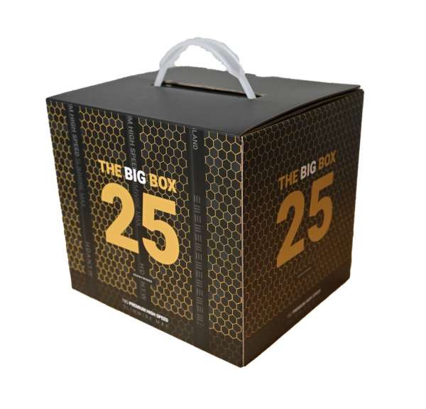 HDANYWHERE 18G 4K SlimWire MAX 0.25m Hochgeschwindigkeits Premium™ HDMI Kabel Big Box (x25 Kabel)