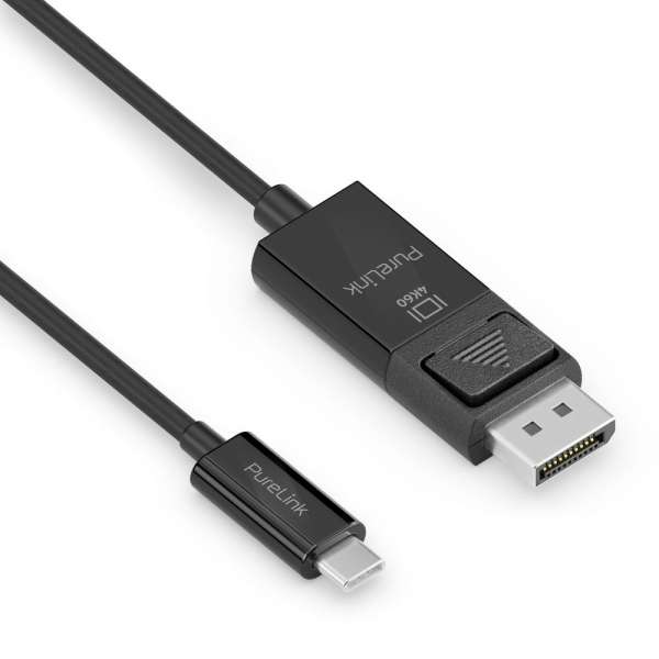 USB-C auf DisplayPort Kabel - 4K60 - iSerie - schwarz - 1,50m