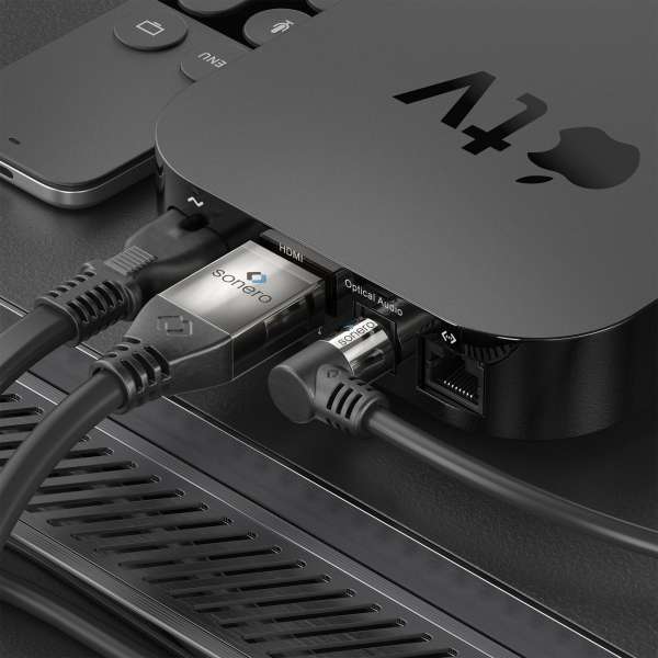 sonero Optisches Audio Kabel 2x90° 15,0m