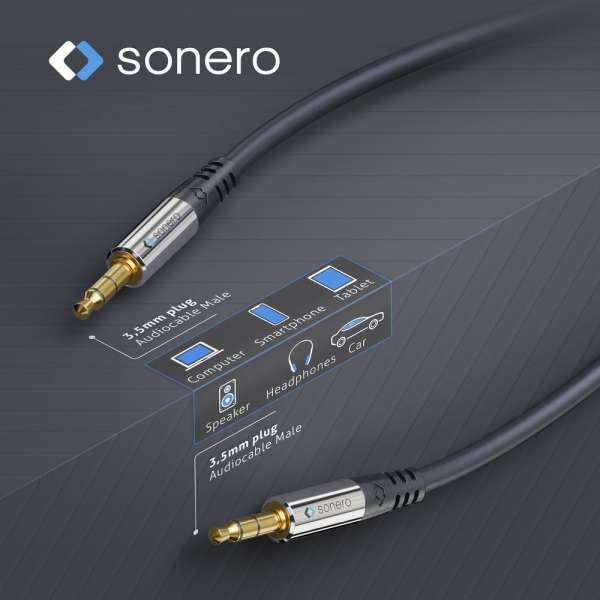 sonero 3,5mm Audio Kabel 15,0m