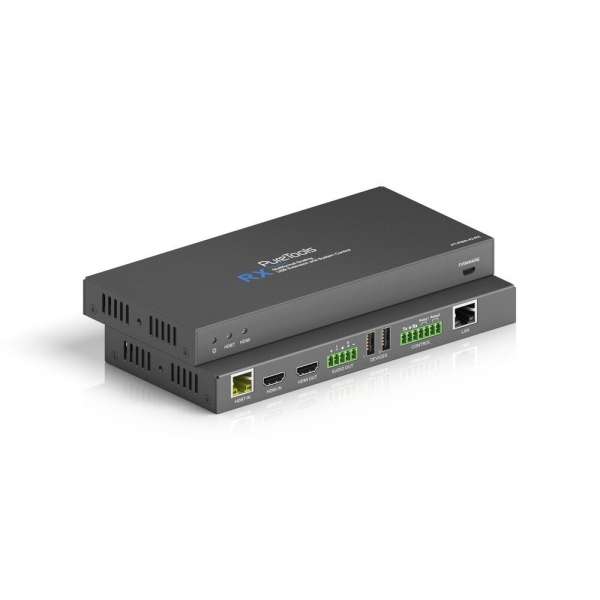 PureTools - Telekonferenz Scaler Switcher 4x2, 4K, HDMI & HDBaseT Ausgang