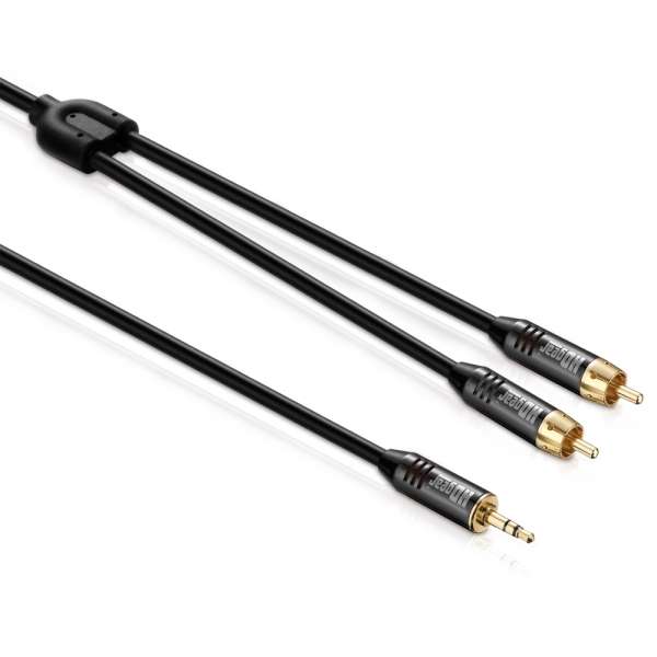 Audio Kabel 3,5mm zu Cinch - HDGear- 2,00m