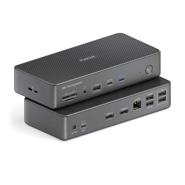 Vuelogic - USB4 Docking Station - Dual Screen USB4 Gen3 MST - 8K Unterstützung
