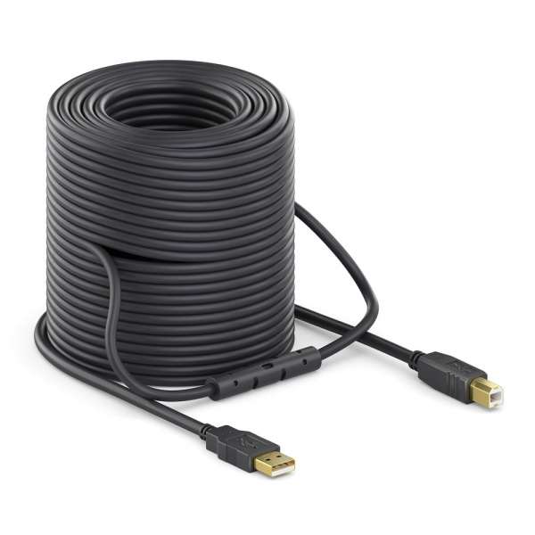 USB 2.0 Aktiv Kabel - schwarz - 20,0m