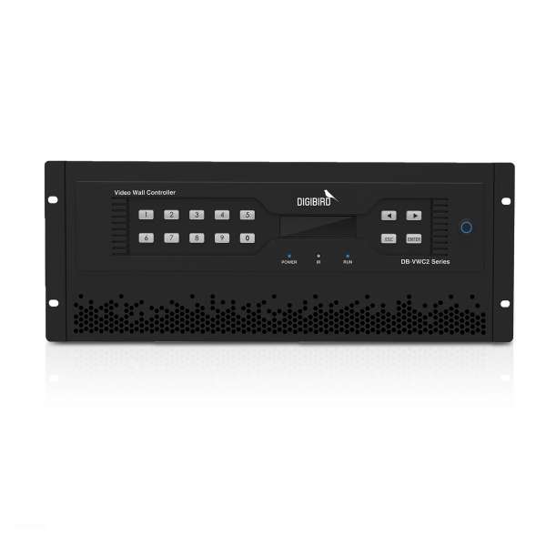 Digibird - 4U Chassis, bis zu 8x Eingangskarten, 3x Ausgangskarten