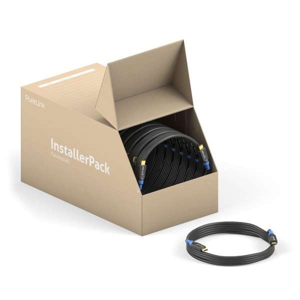 FlexInstall USB-C auf USB-A Kabel USB 3.2 Gen1x1 5Gbps 1.00m - Installer Pack 50 stk.