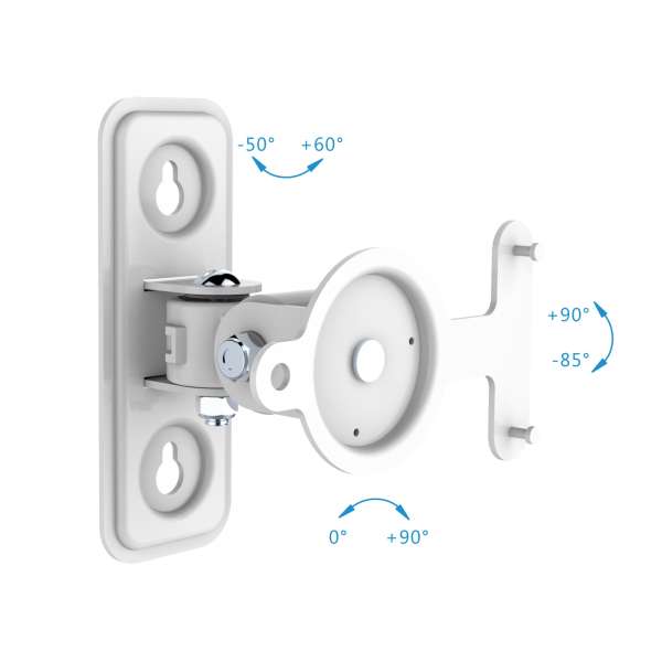 PureMounts® Lautsprecher Halterung Play3, weiß