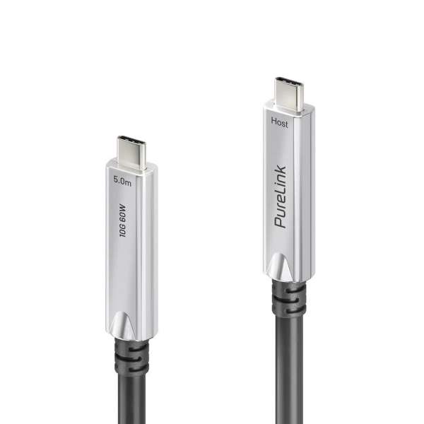 FiberX Serie - USB 3.2 Gen2x1 Aktives Glasfaser Kabel USB-C 5,00m