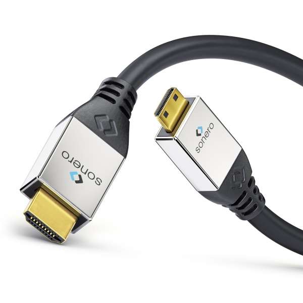 sonero HDMI auf Mini HDMI Kabel 3,0m