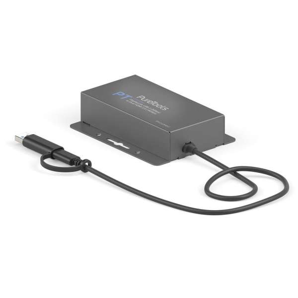 PureTools - USB3 zu Dual HDMI2.0 Display Link Konverter - Display Link USB 3 (5Gbps) zu Dual HDMI2.0 (18Gbps)