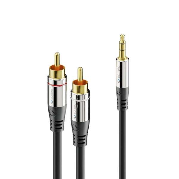 sonero 2x Cinch auf 3,5mm Audio Kabel 3,0m