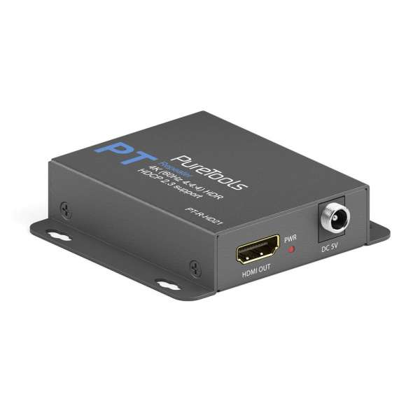 PureTools - HDMI2.0 In-Line Repeater - 4K (60Hz 4:4:4) HDR HDCP 2.3 Unterstützung PureTools - HDMI2.0 In-Line Repeater - 4K (60Hz 4:4:4) HDR HDCP 2.3 Unterstützung