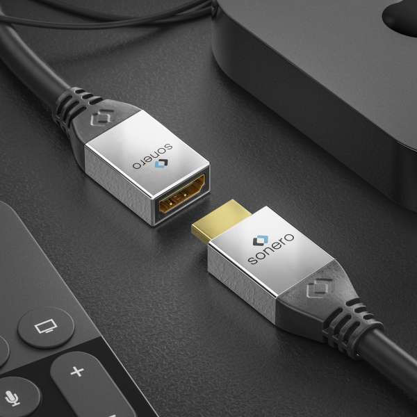 sonero Micro HDMI auf HDMI Adapter Kabel 0,25m