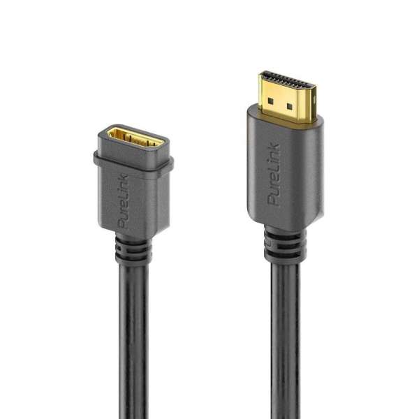 mediahub2 - ICS-kompatibles HDMI F/M Verbindungskabel - 1,00m