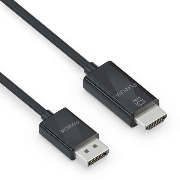 DisplayPort auf HDMI Kabel - 4K60 - iSerie - schwarz - 2,00m