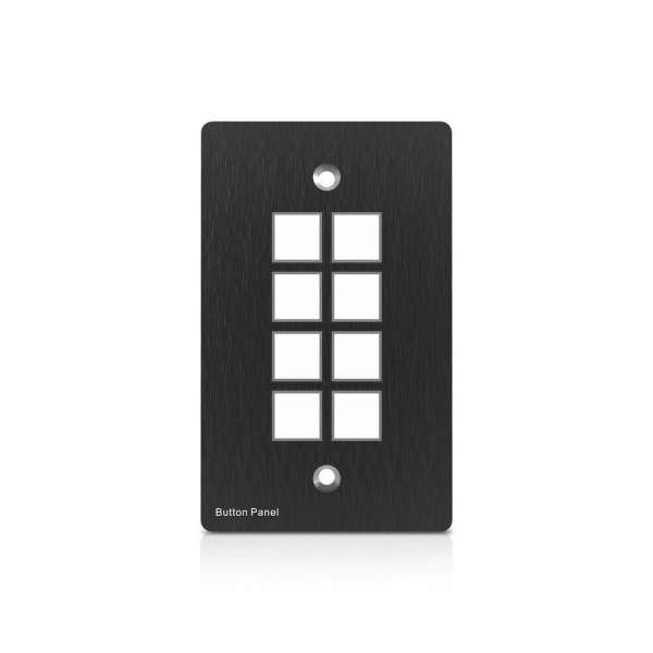 PureTools - Kontroll Panel, 8 programmierbare Buttons, schwarze Frontblende