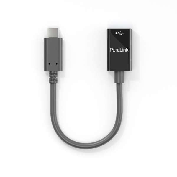 USB-C auf USB-A Adapter - USB 3.1 Gen 1 - iSerie - schwarz - 0,10m
