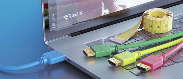 HDMI Kabel - PureInstall - Slim 1,00m - Schwarz