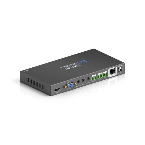 PureTools - Scaler Switcher 2x1, 4K, HDBaseT Ausgang