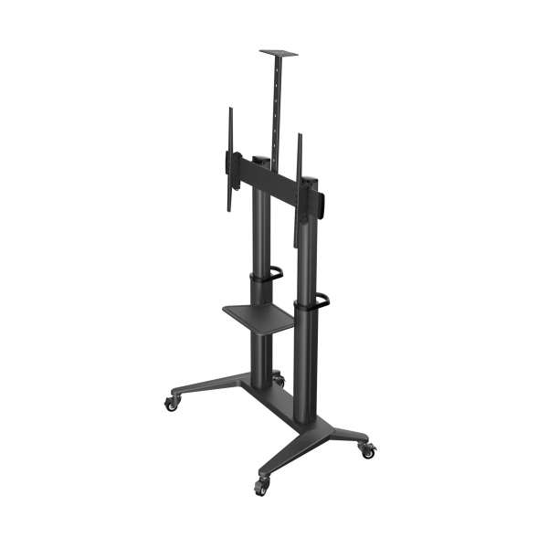 PureMounts® Premium TV Cart - Single Display bis 120", schwarz