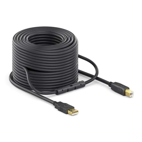 USB 2.0 Aktiv Kabel - schwarz - 5,0m