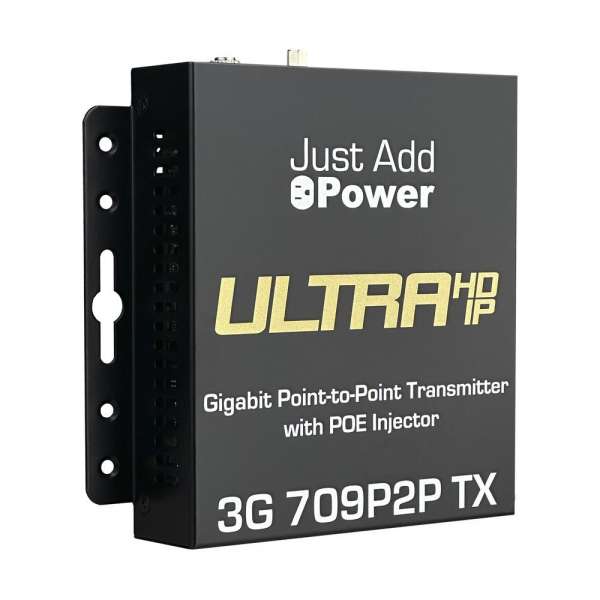 JustAddPower - Ultra Series 4K Punkt-zu-Punkt Encoder (Transmitter) mit POE-Injektor