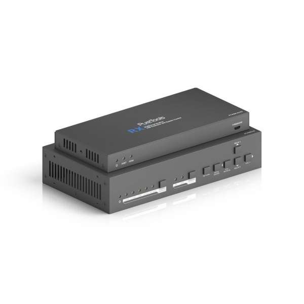 PureTools - Telekonferenz Scaler Switcher 4x2, 4K, HDMI & HDBaseT Ausgang