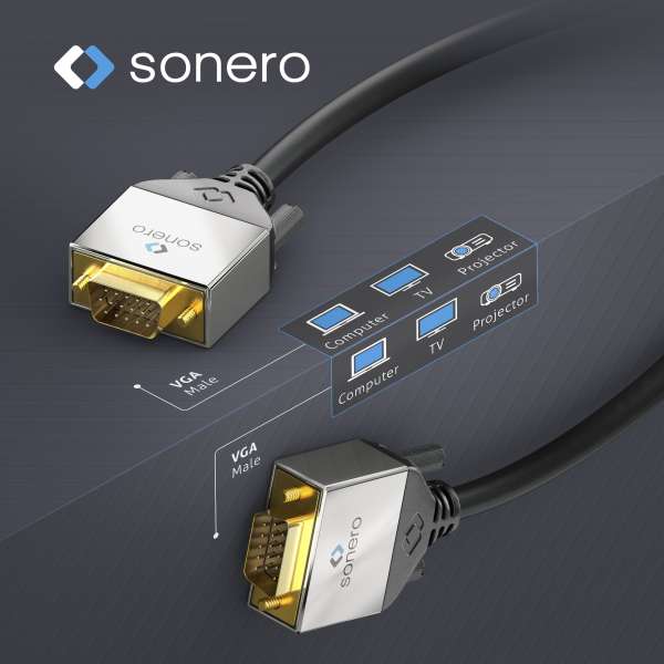 sonero VGA Kabel 2,0m