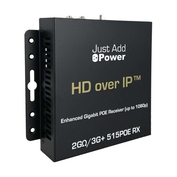 JustAddPower - Omega Serie 1080p Decoder (Receiver) mit USB- und Stereo-Audioausgang