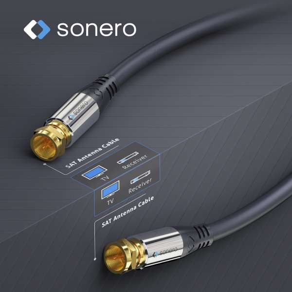 sonero SAT Antennen Kabel 3,0m