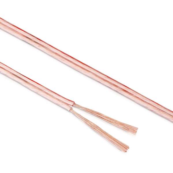 sonero Lautsprecherkabel 2x1,5mm², CCA 30,0m, transparent