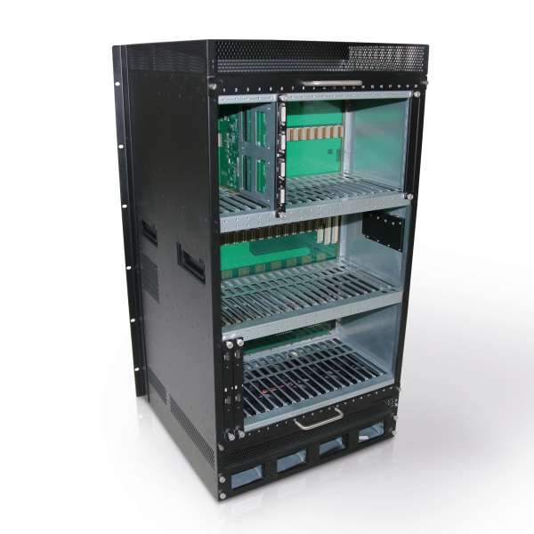 Digibird - 19U Chassis, bis zu 37x Eingangskarten, 20x Ausgangskarten