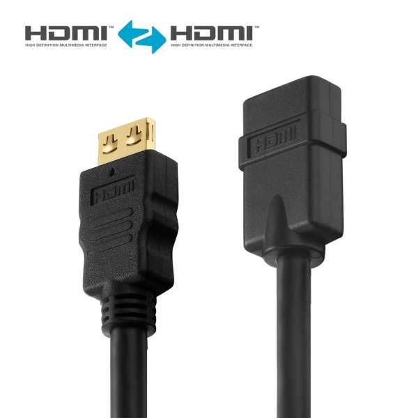HDMI Verlaengerung - PureInstall 1,00m