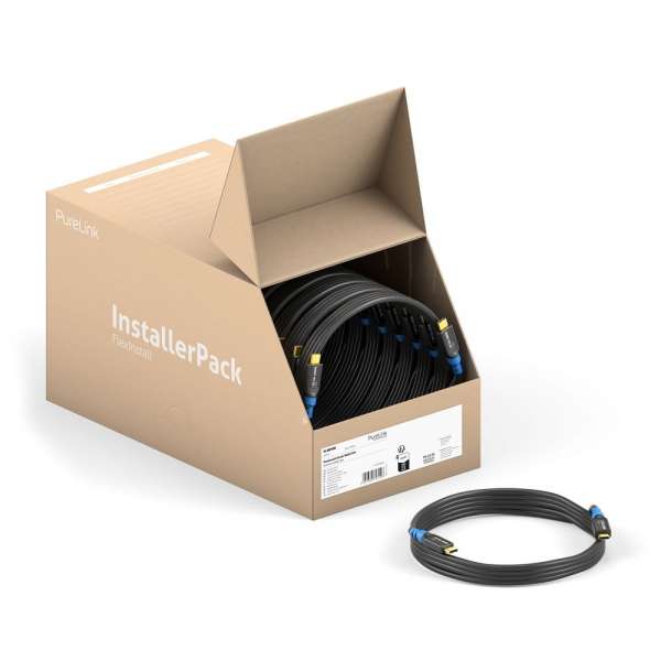 FlexInstall USB-A auf USB-B Kabel USB 2.0 480Mbps 1.50m - Installer Pack 40 stk.