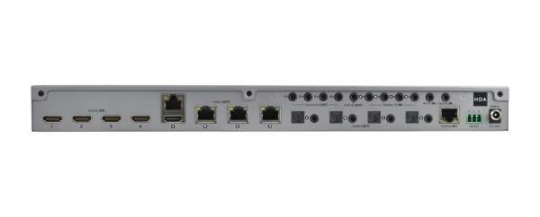 HDANYWHERE MHUB (4x4) 100A: 18 Gbps 4K HDMI/HDBaseT + HDMI Matrix System