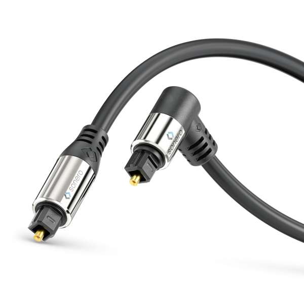 sonero Optisches Audio Kabel 1x90° 10,0m