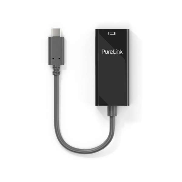 USB-C auf mini DisplayPort Adapter - 4K60 - iSerie - schwarz - 0,10m