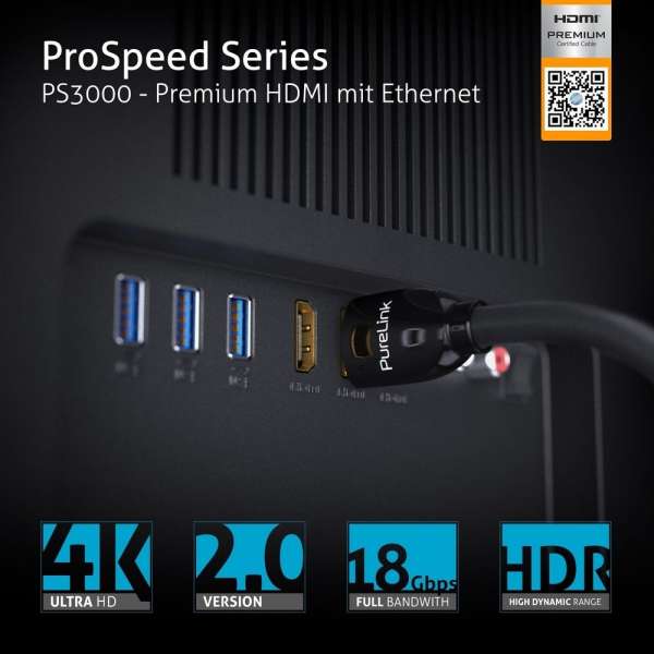 HDMI Kabel - ProSpeed Serie 1,80m