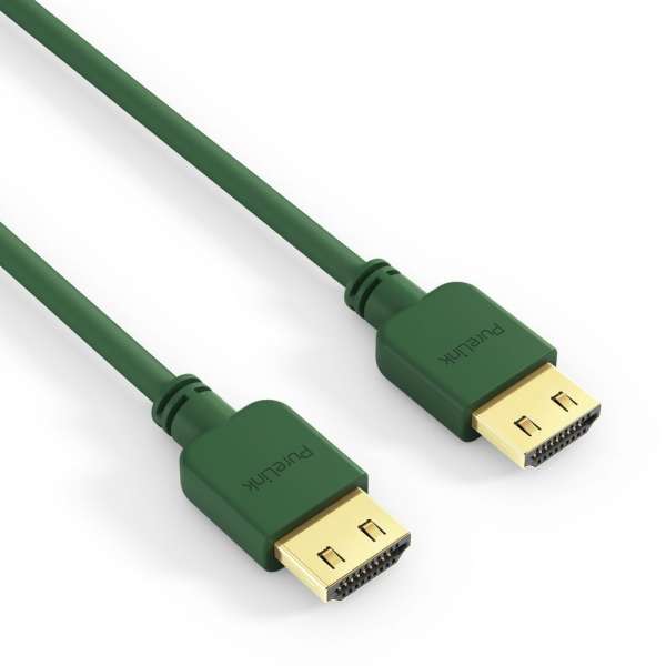 HDMI Kabel - PureInstall - Slim 2,00m - Grün