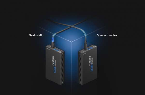 FlexInstall Patchkabel Cat.6A S/FTP 7,50m - Installer Pack 9 stk.