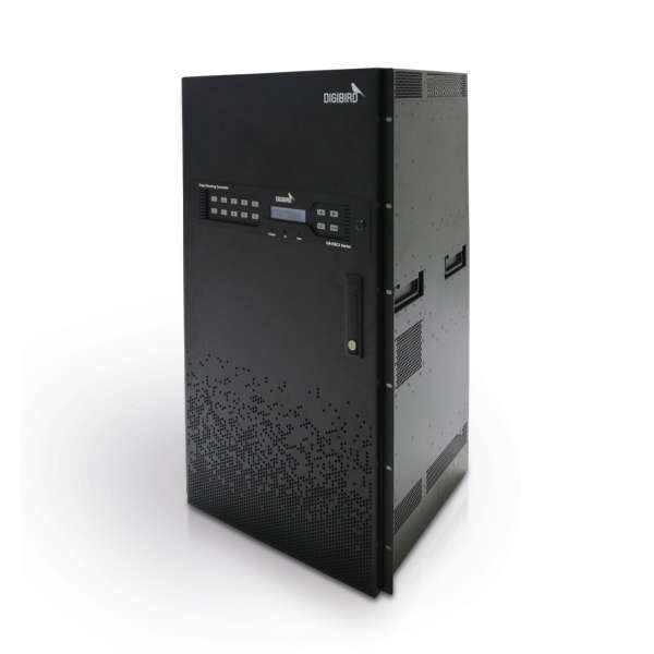 Digibird - 19U Chassis, bis zu 37x Eingangskarten, 20x Ausgangskarten