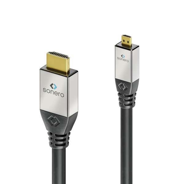 sonero HDMI auf Micro HDMI Kabel 1,0m