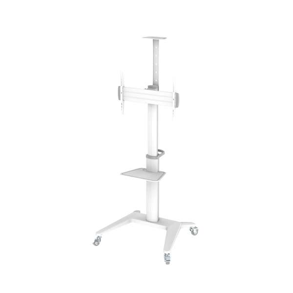 PureMounts® Premium TV Cart - Single Display bis 70", weiß