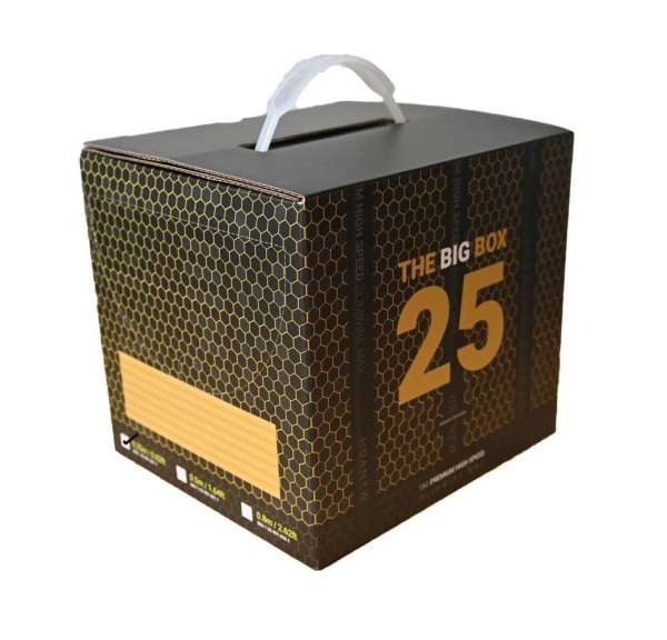 HDANYWHERE 18G 4K SlimWire MAX 0.25m Hochgeschwindigkeits Premium™ HDMI Kabel Big Box (x25 Kabel)