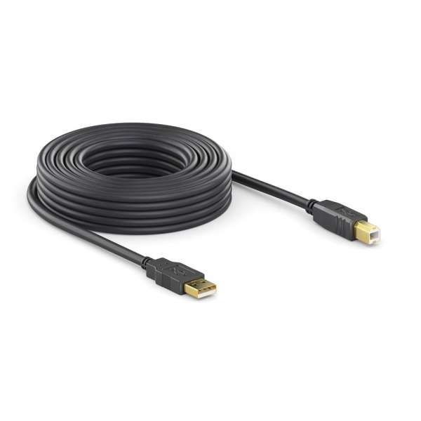 USB 2.0 Aktiv Kabel - schwarz - 15,0m