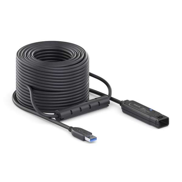 USB 3.2 Gen. 1x1 Aktiv Verlängerung - schwarz - 5,00m